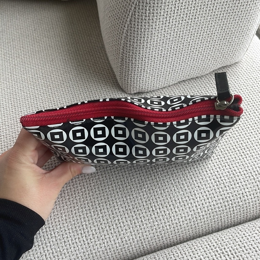 Geometric Print Makeup Case View 4